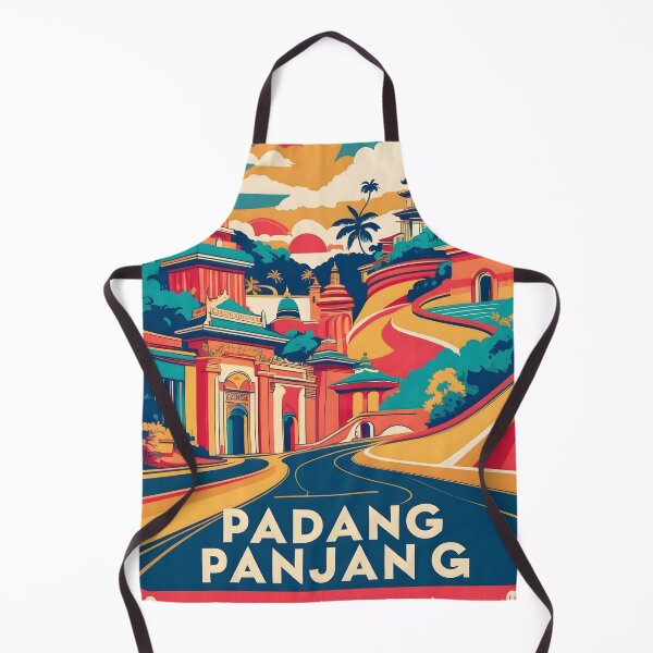 Item preview, Padang Panjang Indonesia Vintage Travel Tourism designed and sold by TravelersGems.
