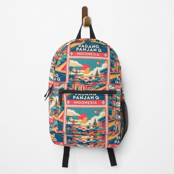 Item preview, Padang Panjang Indonesia Vintage Travel Tourism designed and sold by TravelersGems.