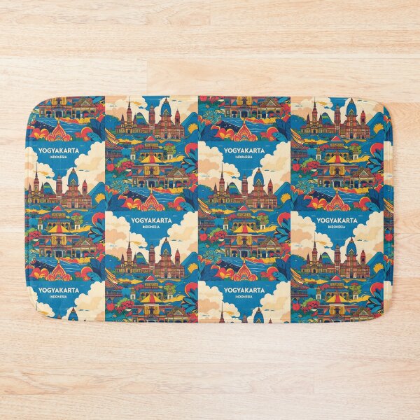 Item preview, Yogyakarta Indonesia Vintage Travel Tourism designed and sold by TravelersGems.