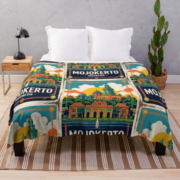 Item preview, Mojokerto Indonesia Vintage Travel Tourism designed and sold by TravelersGems.