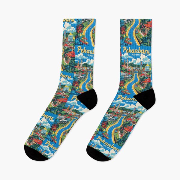 Item preview, Pekanbaru Indonesia Vintage Travel Tourism designed and sold by TravelersGems.