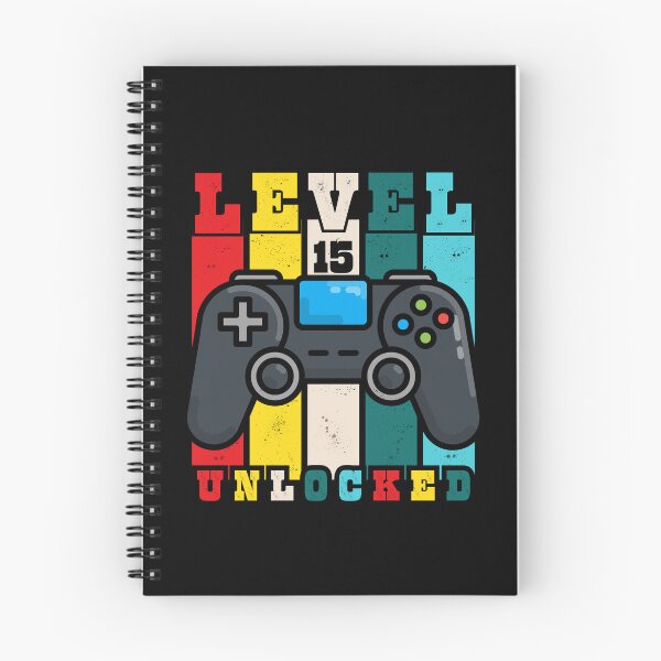 Item preview, Happy 15th Birthday: Level 15 Unlocked - T-shirt designed and sold by relso.