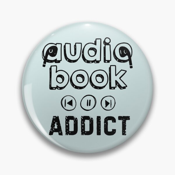 Item preview, Audiobook addict  designed and sold by FatBirdie.