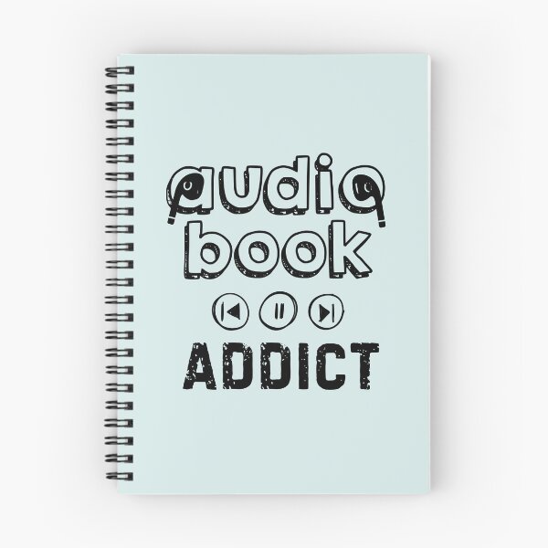 Item preview, Audiobook addict  designed and sold by FatBirdie.