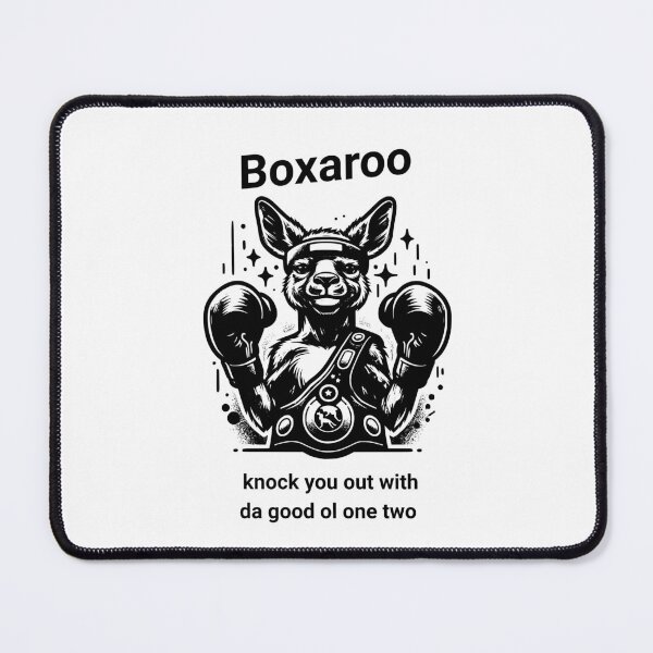 Item preview, Boxaroo the boxing kangaroo  designed and sold by MTeesGA.