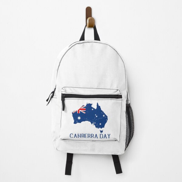 Item preview, Canberra Day Australia Map Flag - Canberra Is Calling - Australian Proud designed and sold by Smix Pixels.