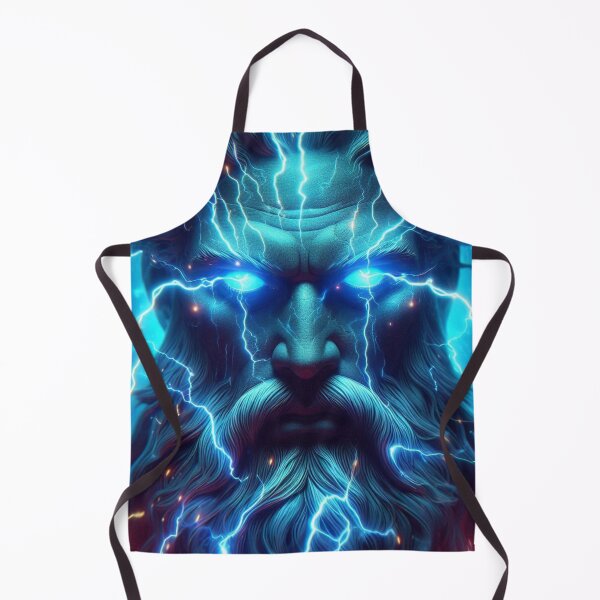 Item preview, Electrified Zeus designed and sold by SkywardTreasure.