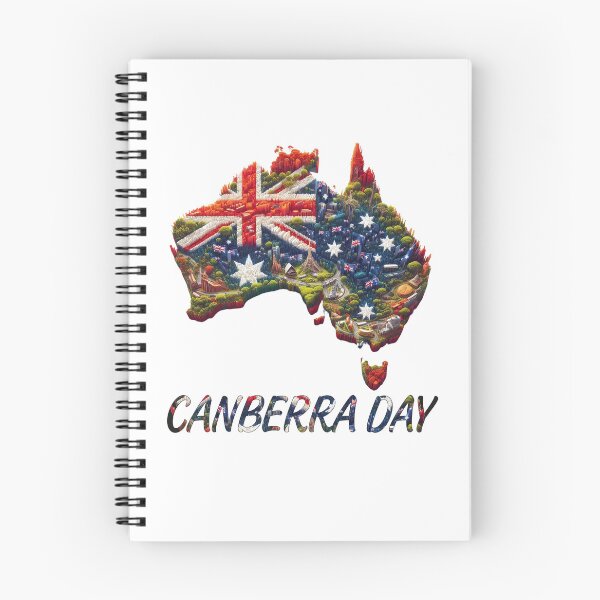 Item preview, Canberra Day Australia Map Flag - Canberra Is Calling - Australian Proud  designed and sold by Smix Pixels.