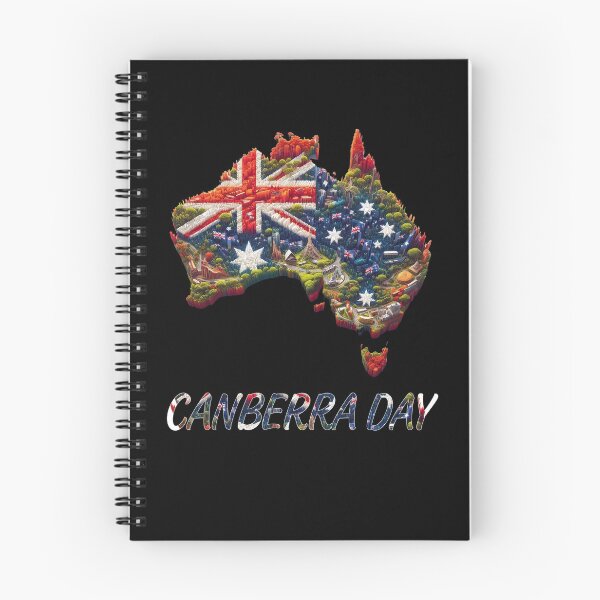 Item preview,  Canberra Day Australia Map Flag - Canberra Is Calling - Australian Proud  designed and sold by Smix Pixels.