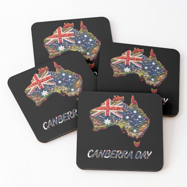 Item preview,  Canberra Day Australia Map Flag - Canberra Is Calling - Australian Proud  designed and sold by Smix Pixels.