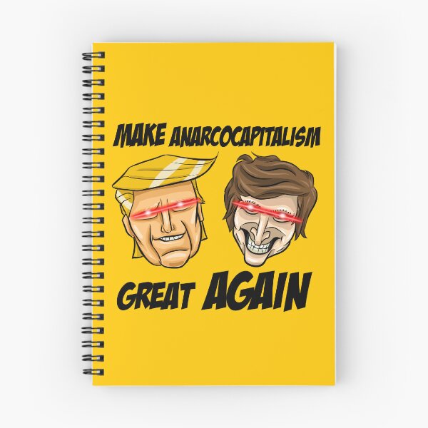 Item preview, Donald Trump and Javier Milei: Make ANARCOCAPITALISM Great AGAIN designed and sold by MechanicalART.