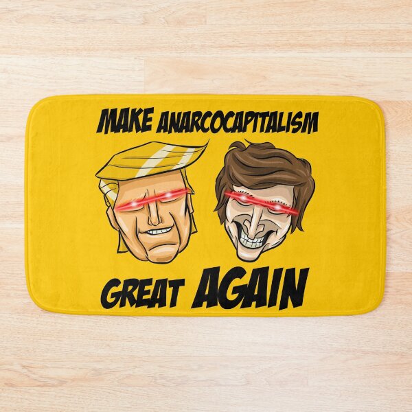 Item preview, Donald Trump and Javier Milei: Make ANARCOCAPITALISM Great AGAIN designed and sold by MechanicalART.