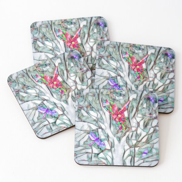 Item preview, New Blue Citadel for Dragonflies designed and sold by RiverDeeDesigns.