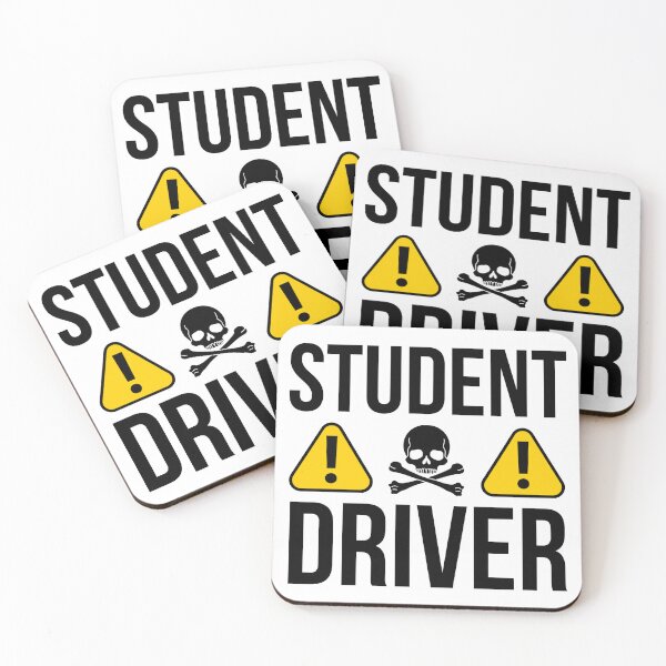 Item preview, Student driver humorous design  designed and sold by Rachel the Artist .