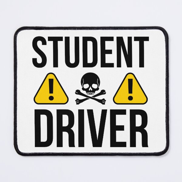 Item preview, Student driver humorous design designed and sold by Rachel the Artist .