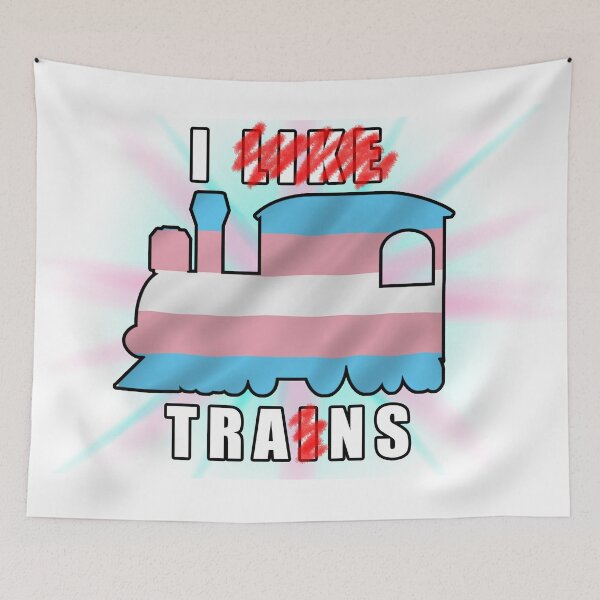Item preview, I Trans designed and sold by Quinsime’s super awesome merch shop.