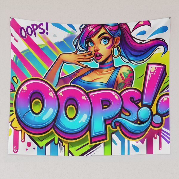 Item preview, Oops! Street Art Explosion designed and sold by AhaPrint.
