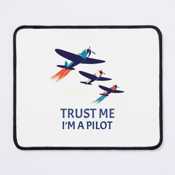 Item preview, "Trust Me, I'm a Pilot – Aviation Expert, Flight Captain, Top Gun Tee" Airplane pilot T-shirt designed and sold by Kaehaniz.