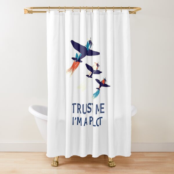 Item preview, "Trust Me, I'm a Pilot – Aviation Expert, Flight Captain, Top Gun Tee" Airplane pilot T-shirt designed and sold by Kaehaniz.