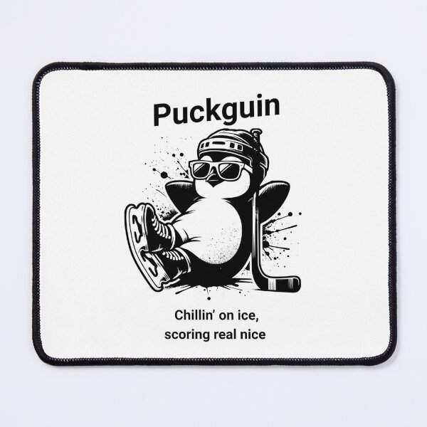 Item preview, Puckguin | The hockey prodigy of the penguin world! designed and sold by MTeesGA.