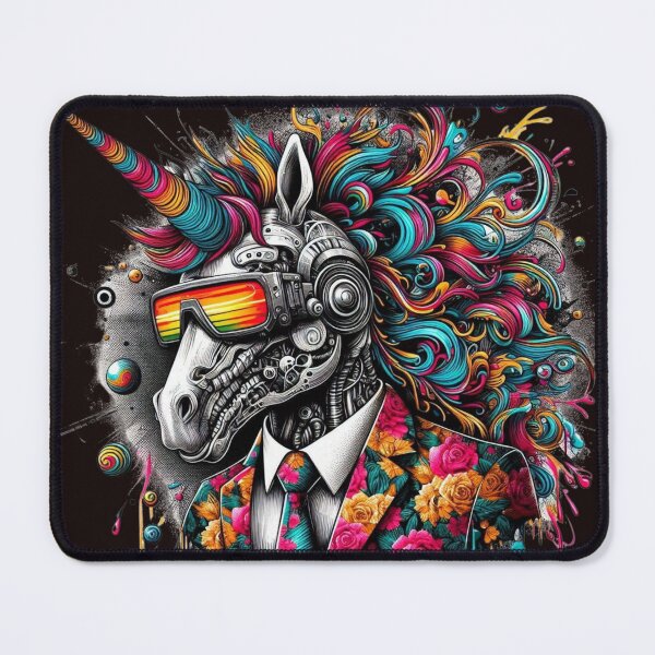 Item preview, Cybernetic unicorn designed and sold by Crazy B Loco.