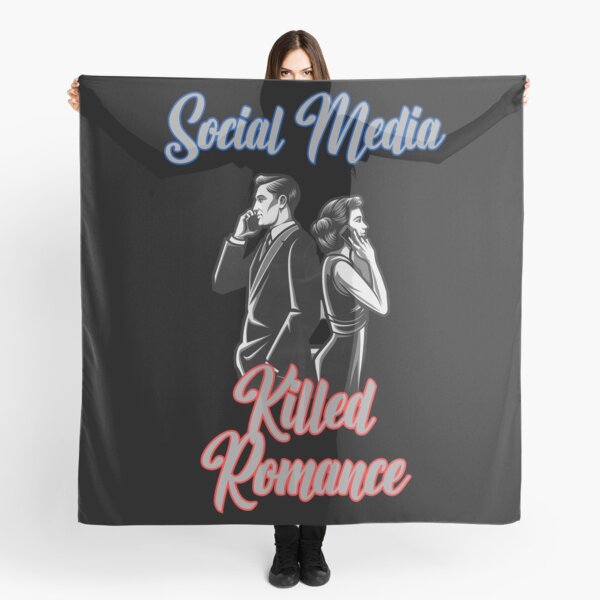 Item preview, Social media killed romance designed and sold by VestimentaVide.