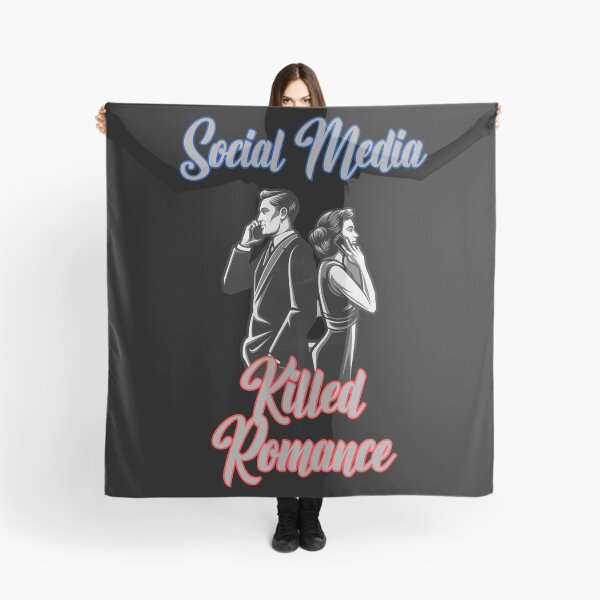 Item preview, Social media killed romance designed and sold by VestimentaVide.