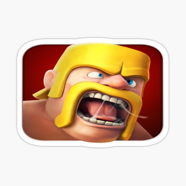 Item preview, Clash Of Clan Barbarian designed and sold by BubuAndDuduShop.