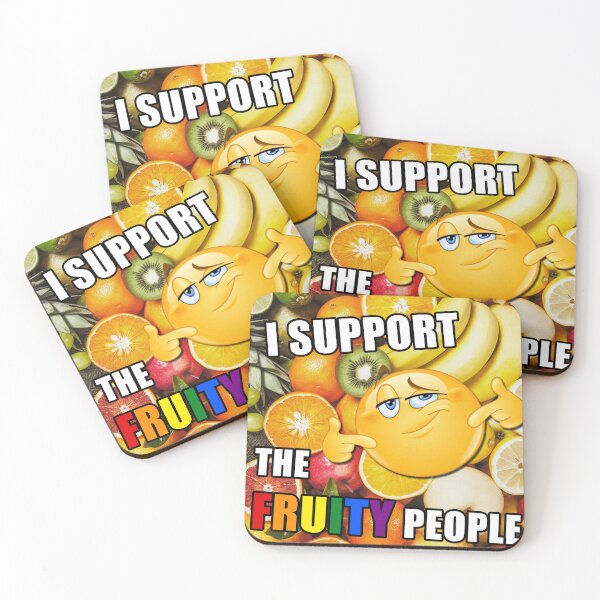 Item preview, I Support The Fruity People designed and sold by Quinsime’s super awesome merch shop.