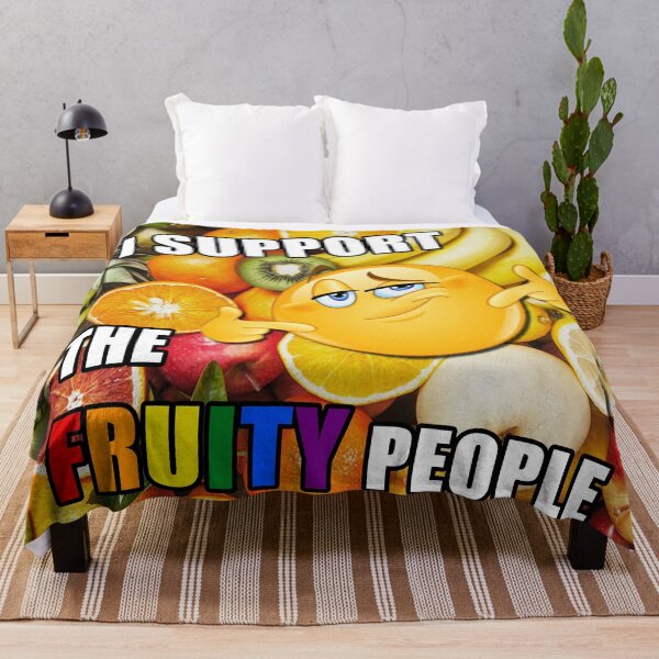 Item preview, I Support The Fruity People designed and sold by Quinsime’s super awesome merch shop.