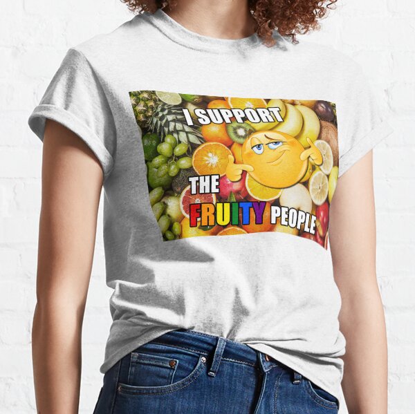 Artikel-Vorschau von Ich unterstütze The Fruity People, designt und verkauft von Quinsime’s super awesome merch shop.
