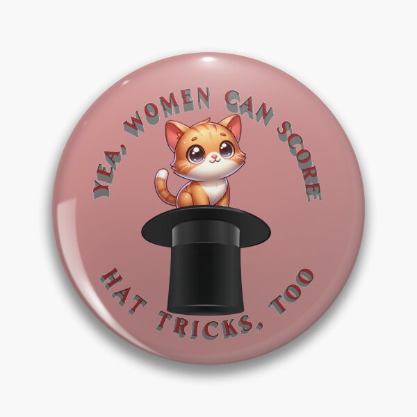 Item preview, Yea, Women Can Score Hat Tricks Too t shirt for female dart players designed and sold by Snarkers Promotions .