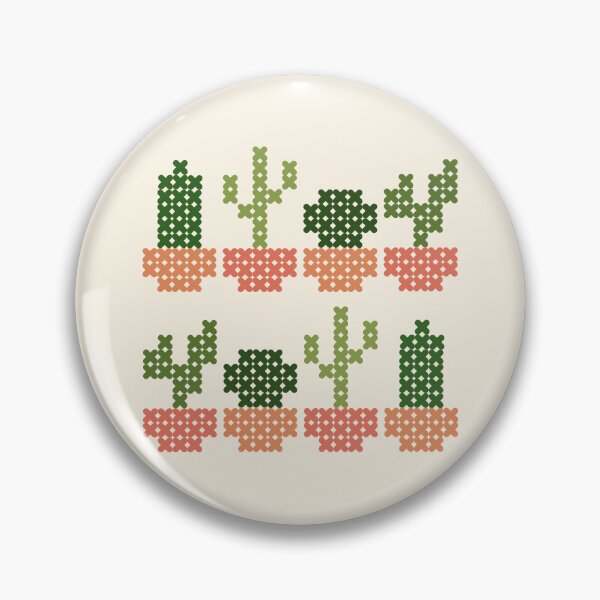 Item preview, Cross Stitch Cacti designed and sold by QueenTheBean.
