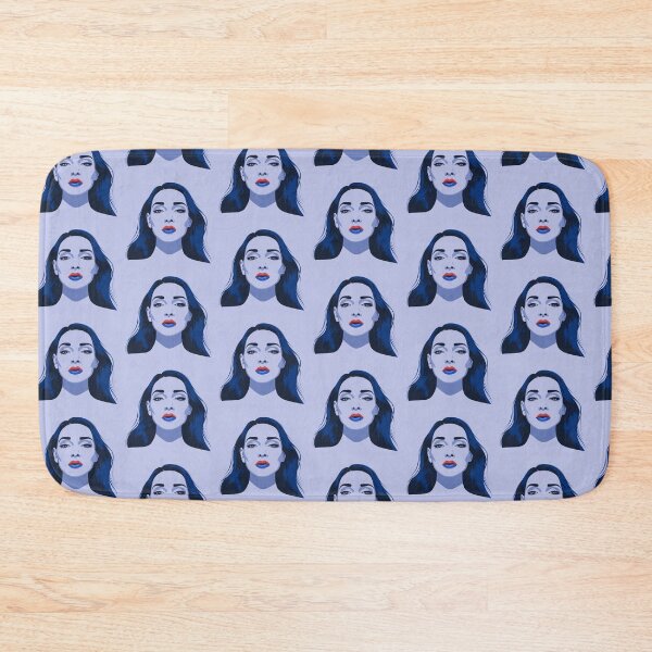 Item preview, Geometric Vision: Triangular Eyes, Red Cheeks, Blue Lips designed and sold by Thijsje.