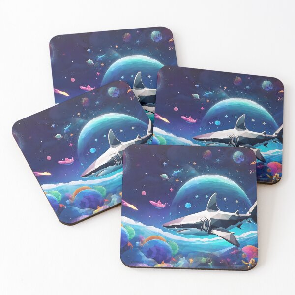 Item preview, Great Space Shark designed and sold by Niko Pantele.