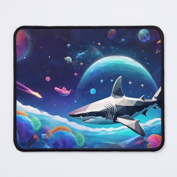 Item preview, Great Space Shark designed and sold by Niko Pantele.
