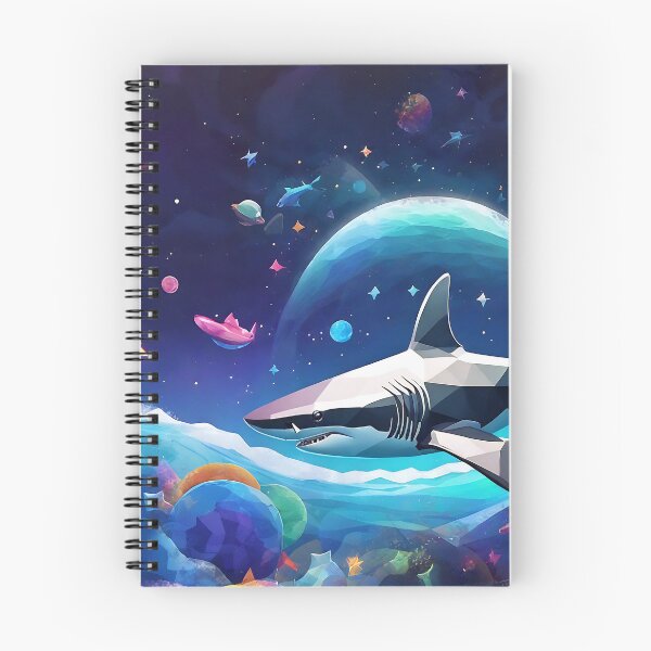 Item preview, Great Space Shark designed and sold by Niko Pantele.