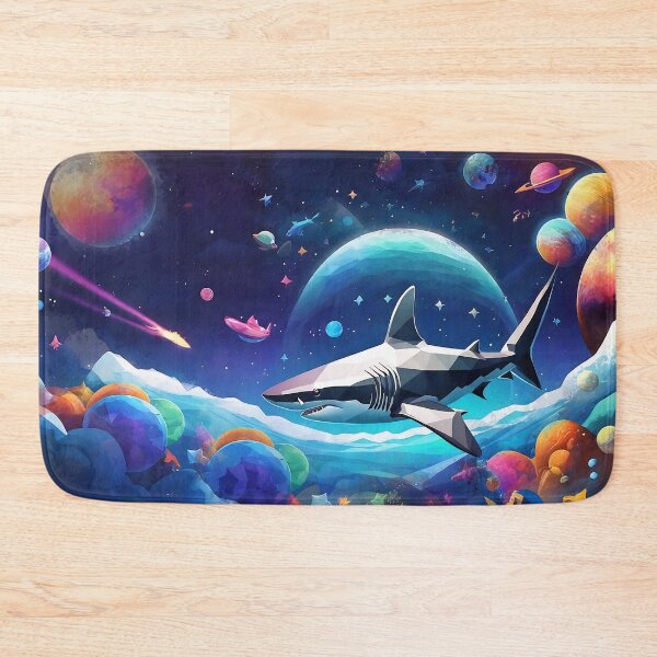 Item preview, Great Space Shark designed and sold by Niko Pantele.