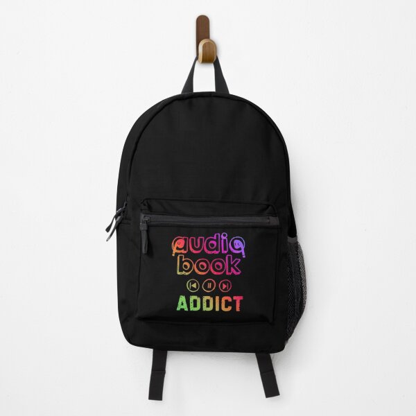 Item preview, Audiobook addict  rainbow colors designed and sold by FatBirdie.