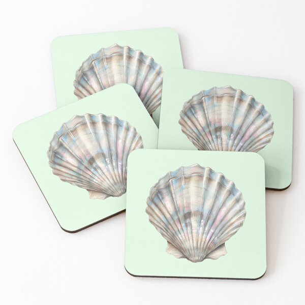 Item preview, Scalloped Seashell designed and sold by suyasuya.