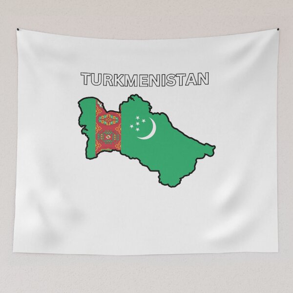Item preview, Turkmenistan Design designed and sold by atomstartup.