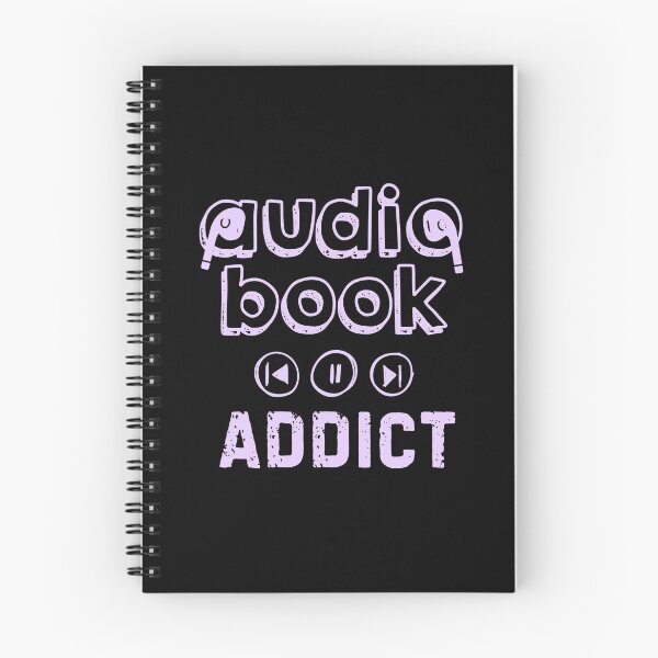 Item preview, Audiobook addict   designed and sold by FatBirdie.