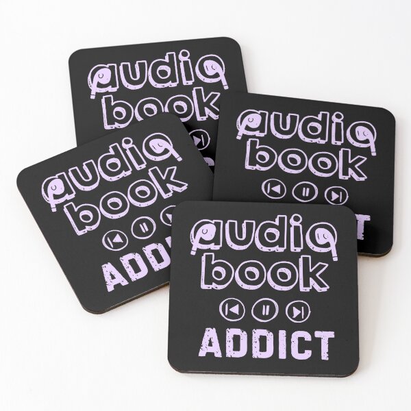 Item preview, Audiobook addict   designed and sold by FatBirdie.
