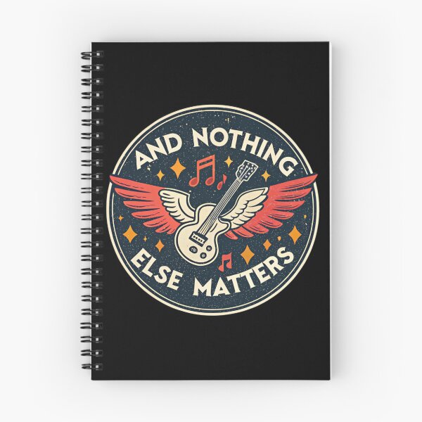 Item preview, Guitar sticker "And Nothing else matters" designed and sold by ADcreate3D.