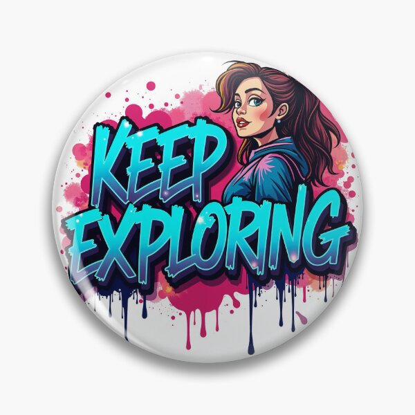 Item preview, Keep Exploring Graffiti Adventure designed and sold by AhaPrint.