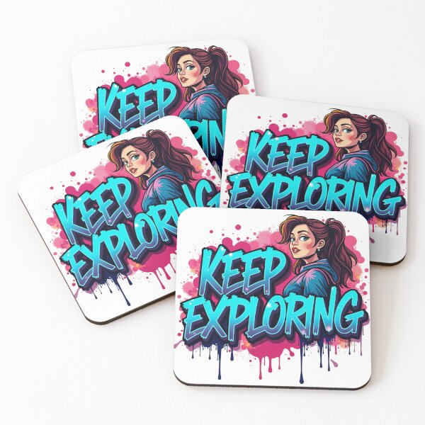 Item preview, Keep Exploring Graffiti Adventure designed and sold by AhaPrint.