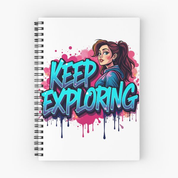 Item preview, Keep Exploring Graffiti Adventure designed and sold by AhaPrint.
