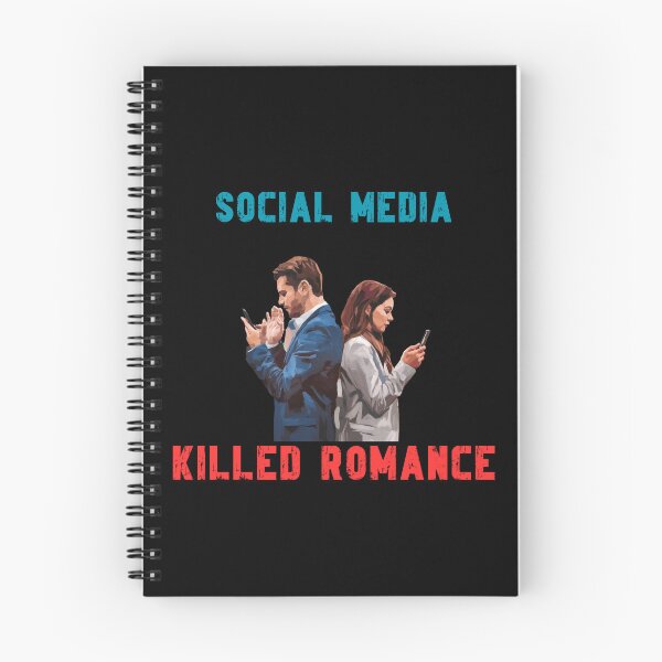 Item preview, Social media killed romance designed and sold by VestimentaVide.
