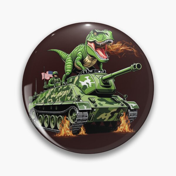 Item preview, Dinosaur T-Rex Tank Commander designed and sold by LovesLuLu.
