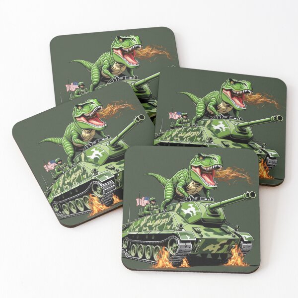 Item preview, Dinosaur T-Rex Tank Commander designed and sold by LovesLuLu.